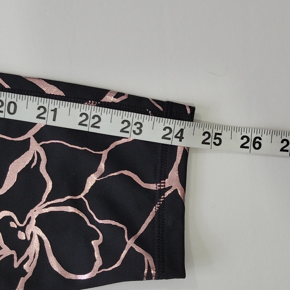 Ideology Leggings Metallic Bloom SZ M - Picture 9 of 13